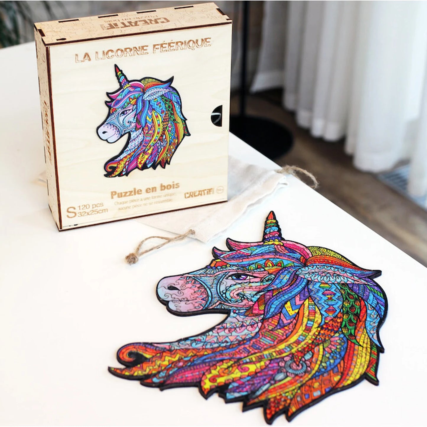 PZ BOIS - LA LICORNE FÉERIQUE 120PZ - S