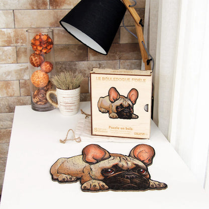 PZ BOIS - LE BOULEDOGUE FIDELE 120PZ - S