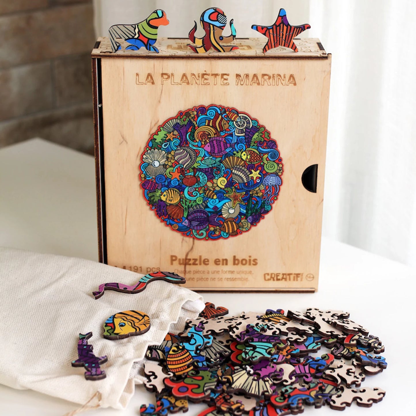 PZ BOIS - LA PLANETE MARINA 191 PZ - M