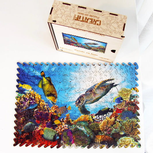PZ BOIS - L'OASIS CORAIL 200PC - M