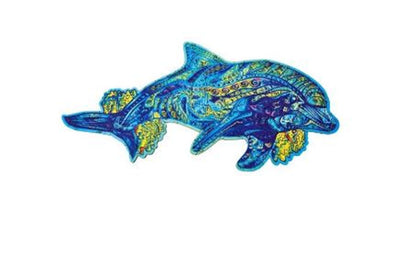 PZ BOIS - LE DAUPHIN JOUEUR - 117 PZ - S