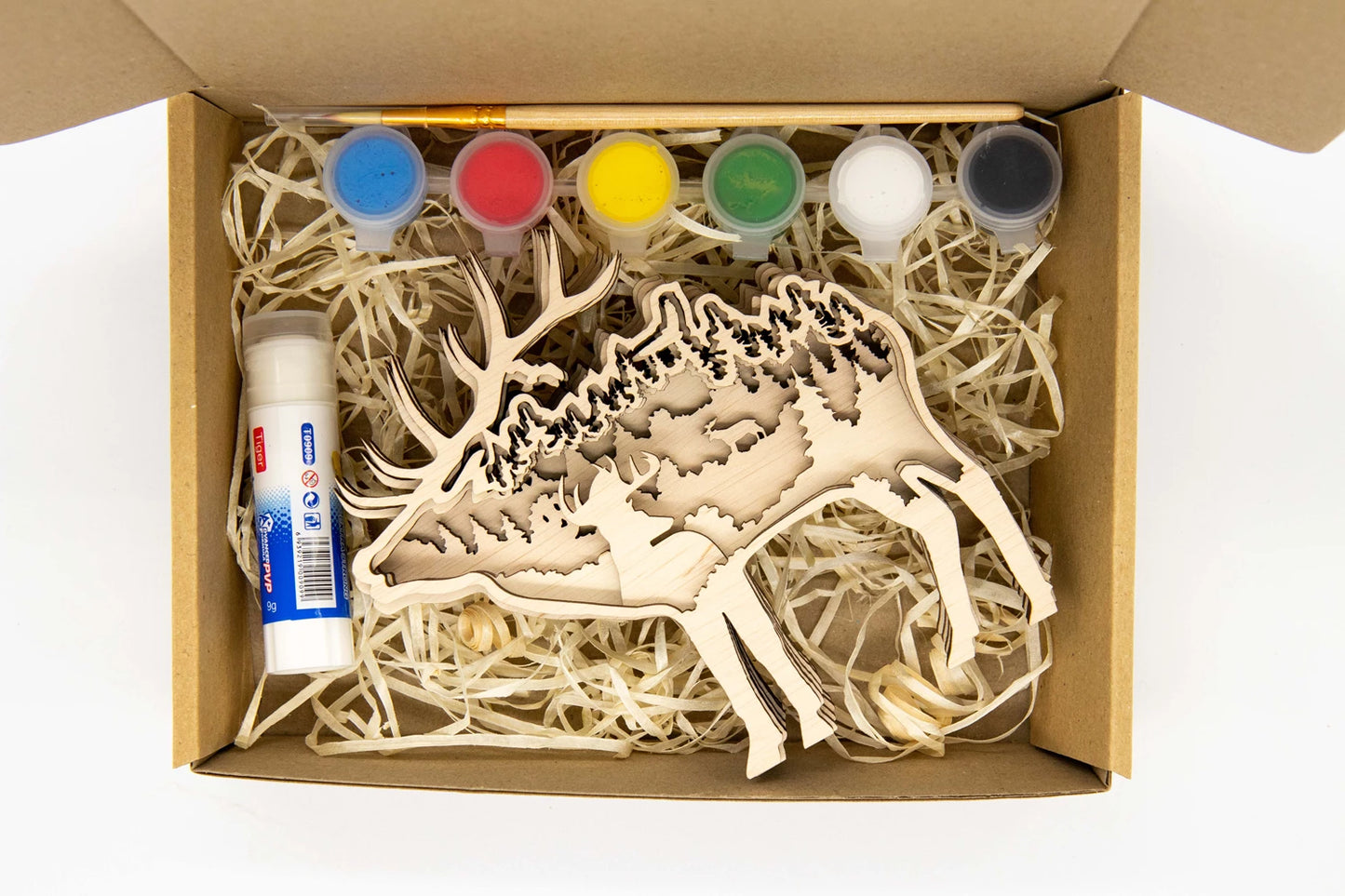 KIT DE SCULPTURE SUR BOIS 3D