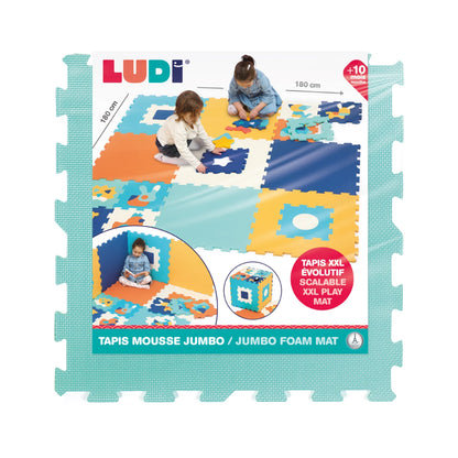 LUDI - MOUSSE TAPIS JUMBO - F/D/D/I