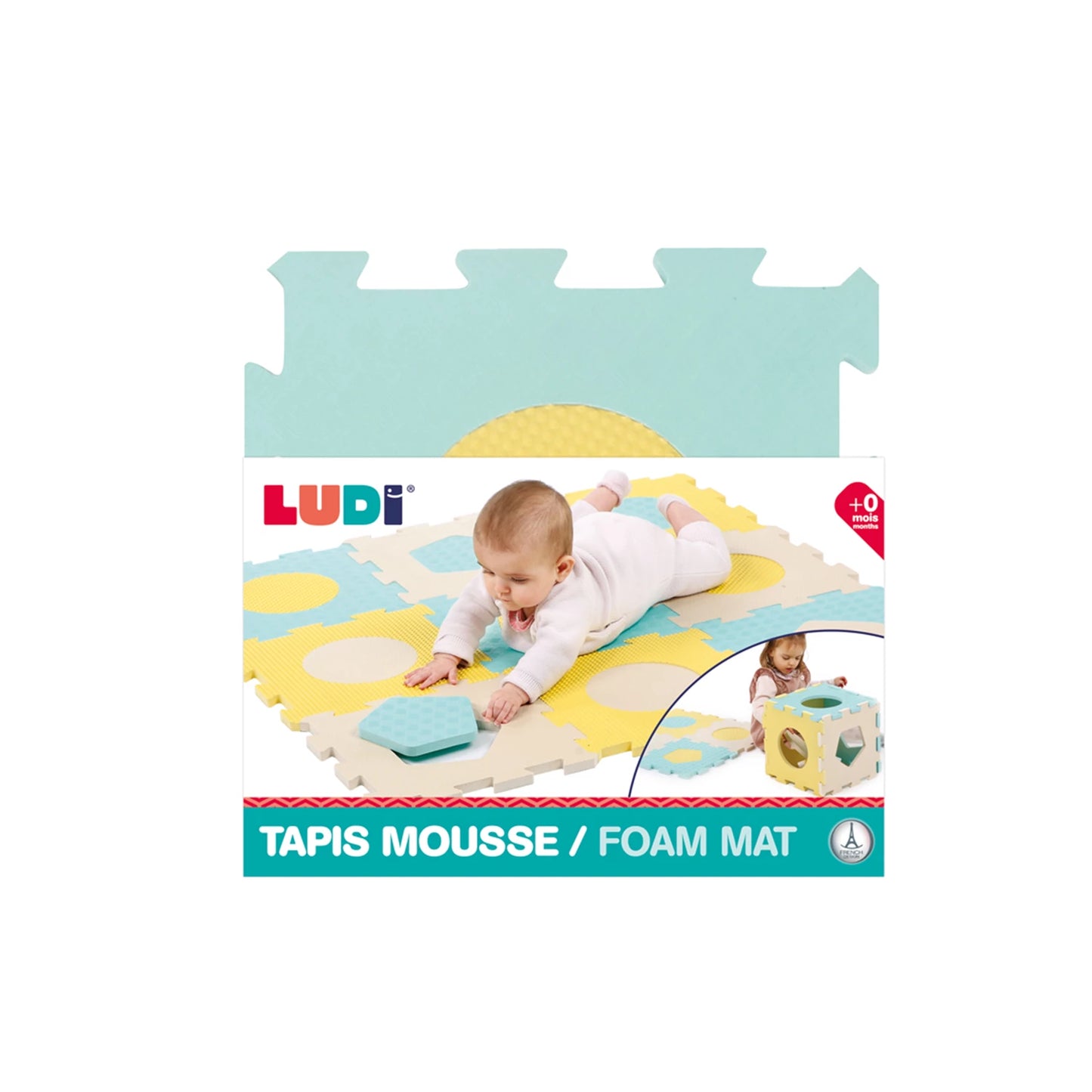 LUDI - SCHAUMSTOFFMATTE 0+ - F/D/D/I