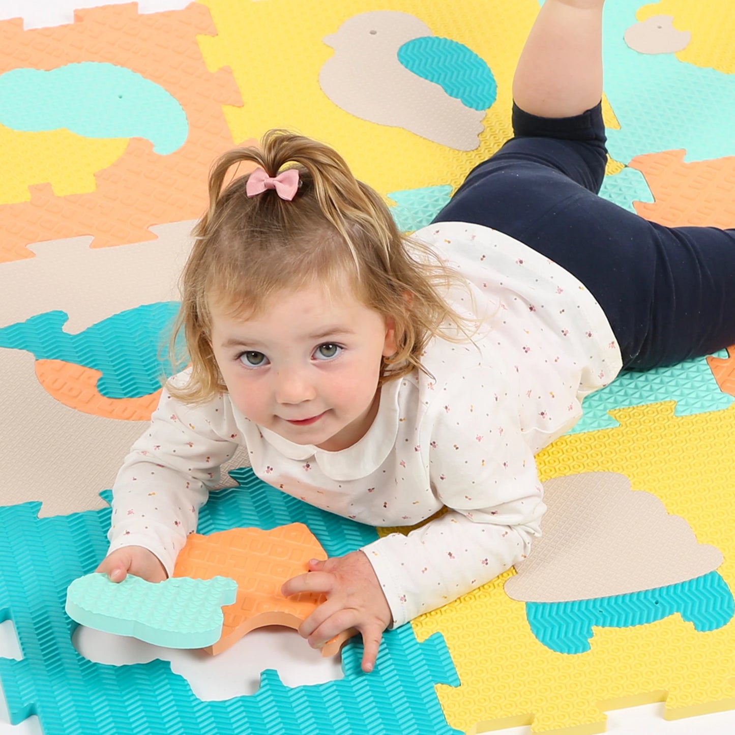 LUDI - SCHAUMSTOFFMATTE TIERE TOUCH PASTEL - F/D/D/I