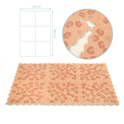 LUDI - MOUSSE DÉCO TAPIS LÉOPARD - F/D/D/I