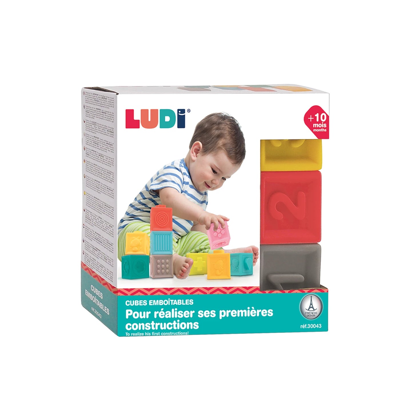 LUDI - VERSTAUBARE WÜRFEL - F/D/D/I