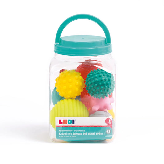LUDI - ASSORTIMENTO DI 8 PALLINE - F/D/D/I