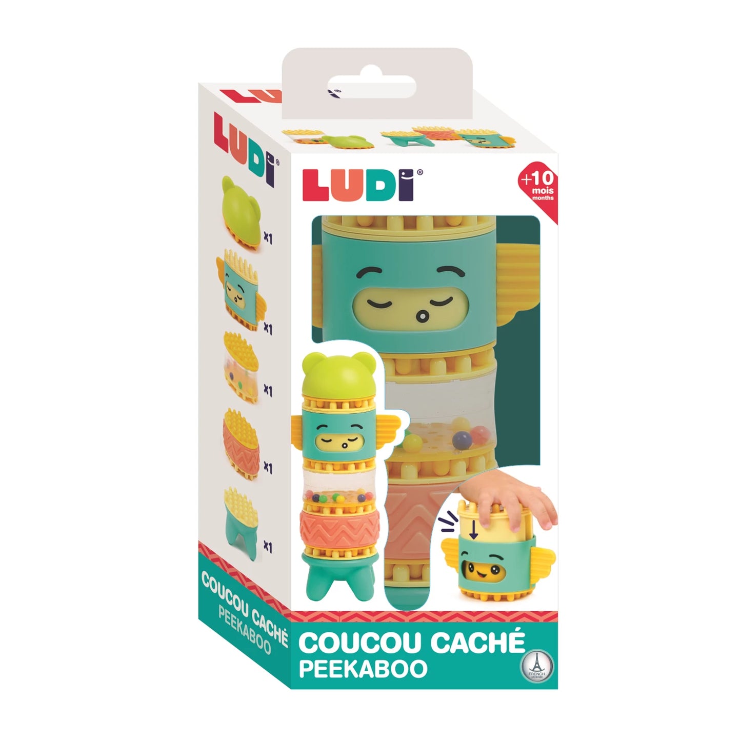 LUDI - KUCKUCK-VERSTECKEN-KITZELN - F/D/D/I