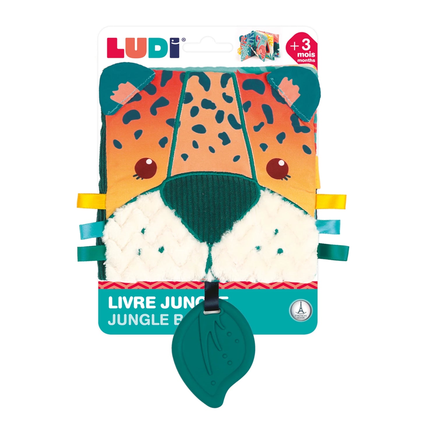 LUDI - LIVRE TISSUS JUNGLE - F/D/D/I