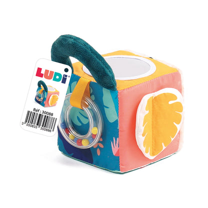 LUDI - WÜRFEL AUS STOFFTÜCHERN - F/D/D/I
