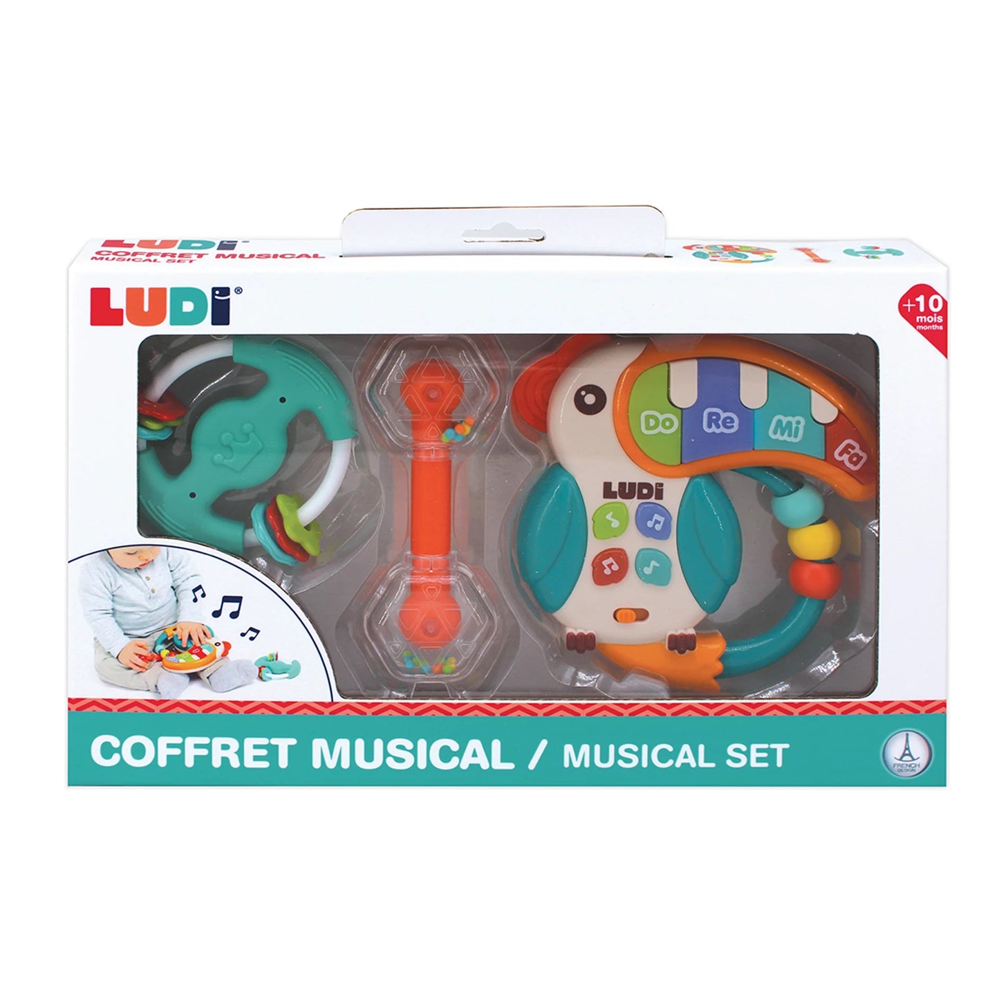 LUDI - MUSIKSPIELUHR - F/D/D/I