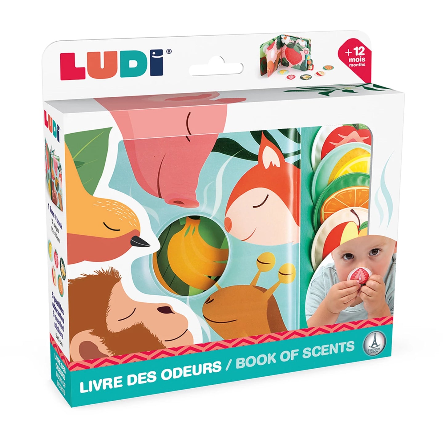 LUDI - LIVRE DES ODEURS FRUITS - F/D/D/I