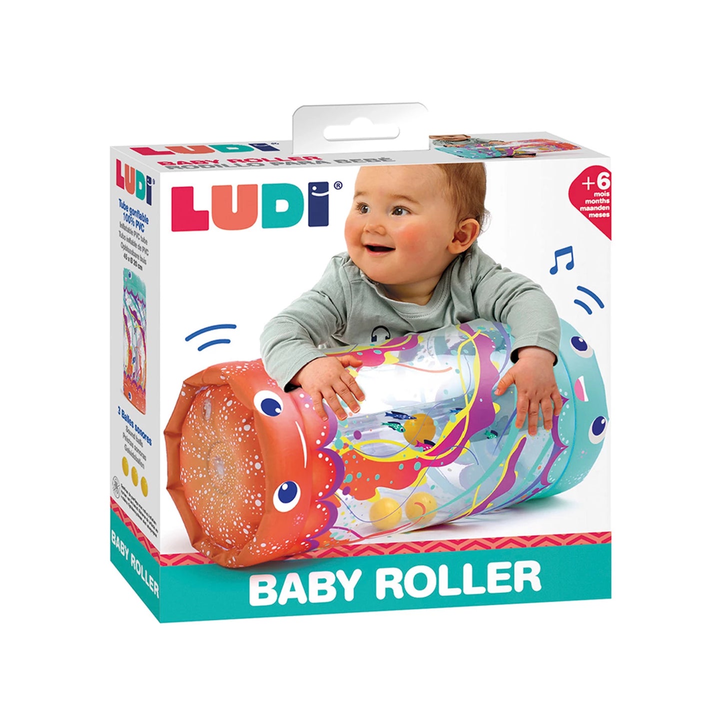 LUDI - ROLLEN RAND FÜR BABYS SEESTERNE - F/D/D/I