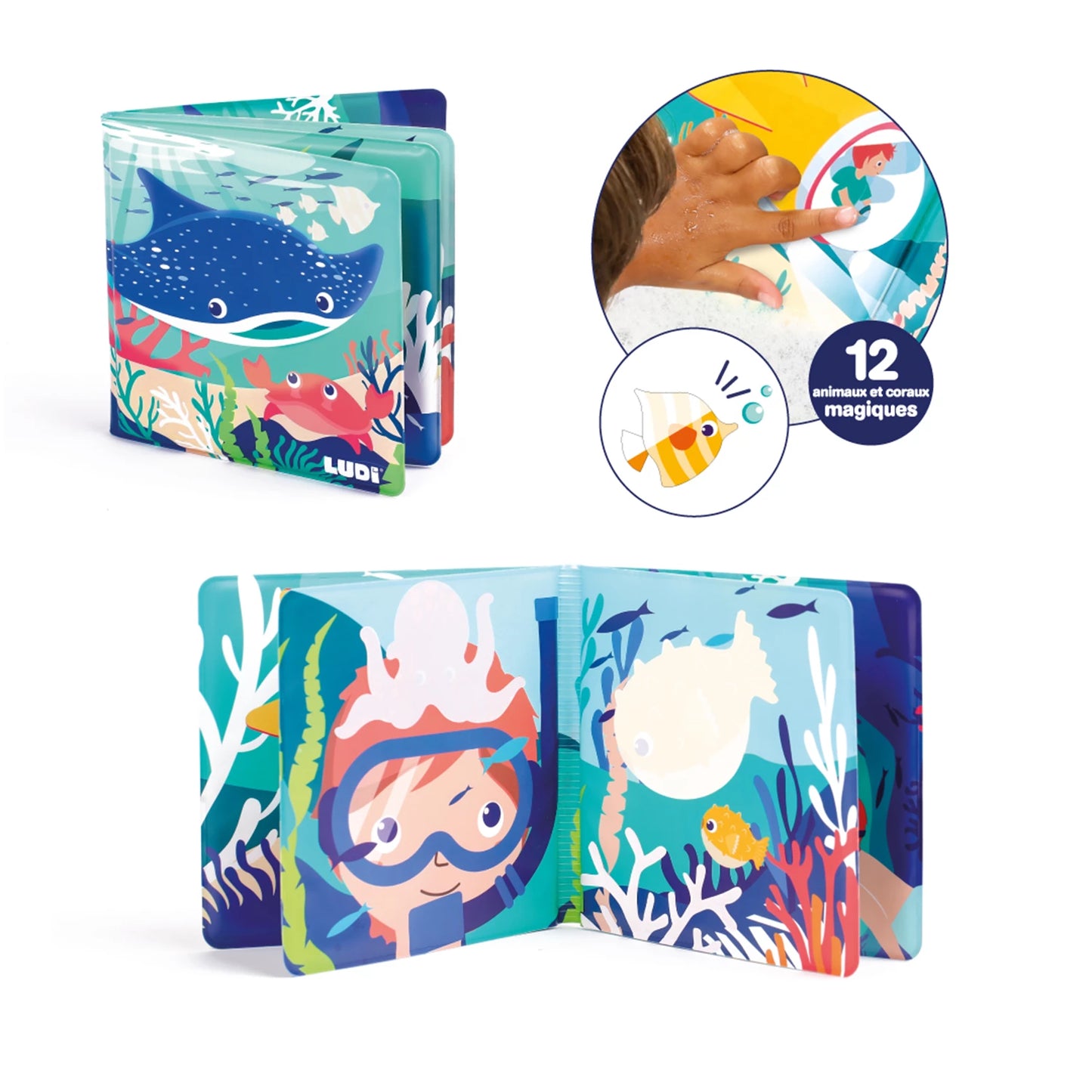 LUDI - JEU DE BAIN MAGIQUE - F/D/D/I