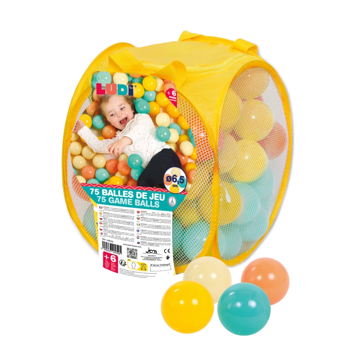 LUDI - BALLES DE JEU MIXTES - F/A/D/I