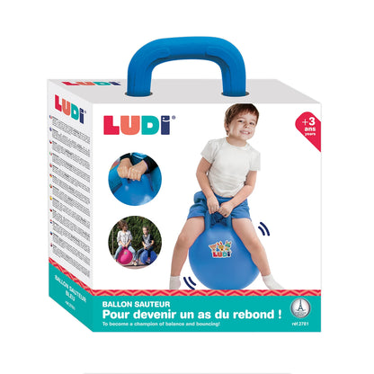 LUDI - BALLON SAUTEUR BLEAH 45CM - F/D/D/I