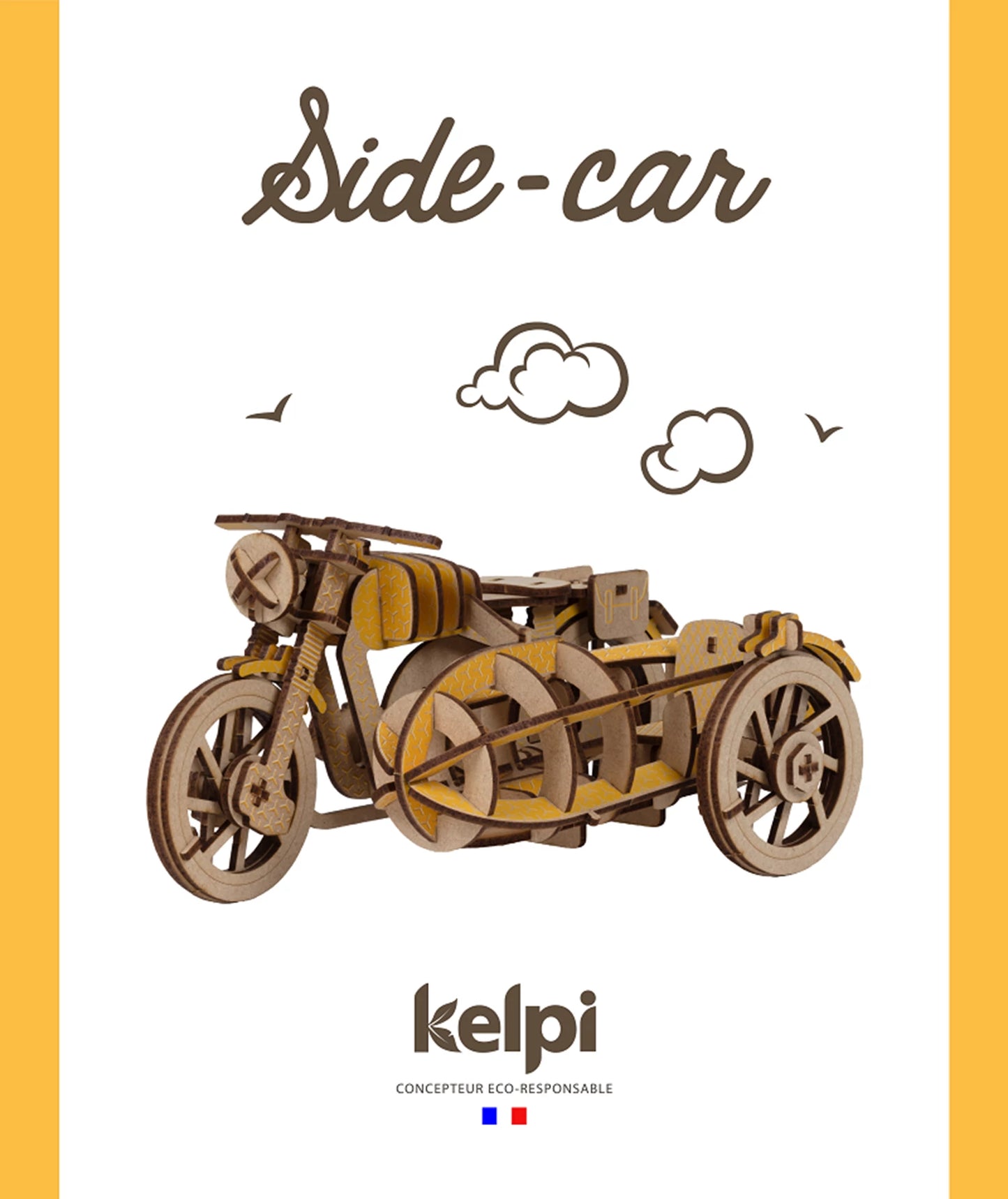 SIDECAR JAUNE (FR-EN-ES-IT-DK-NL)