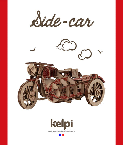 SIDE CAR ROUGE (FR-EN-ES-IT-DK-NL)