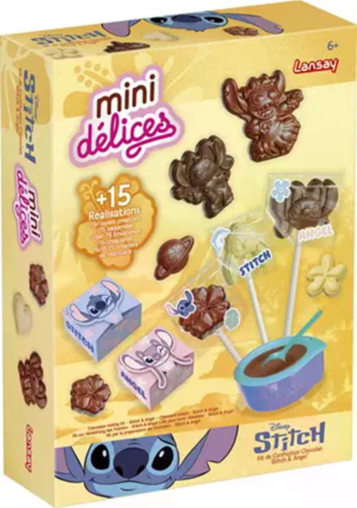 LANSAY - MINI DÉLICES KIT ATELIER CHOCOLAT ET ANGE (FR-E - F
