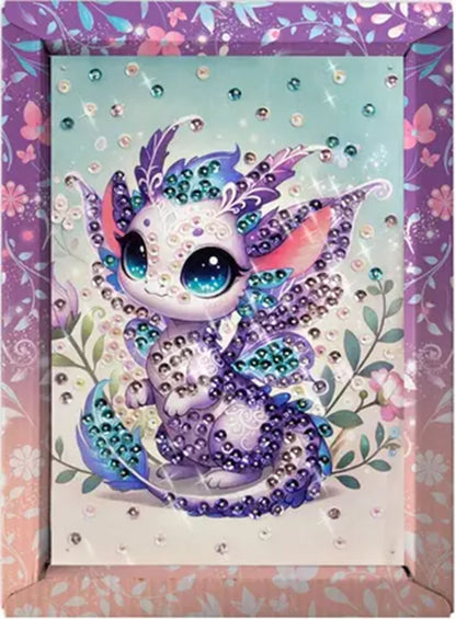 LANSAY - SEQUIN ART PM FEENHAFT DRACHE (FR-EN-NL-DE-ES-IT) - F/D/I