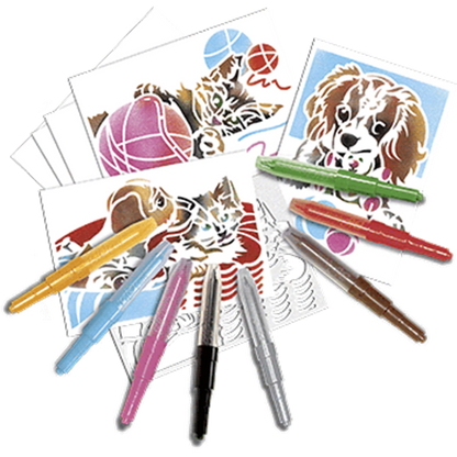 BLOPENS SET ATTIVITA' CHIOTS ET CHATONS (FR-EN)