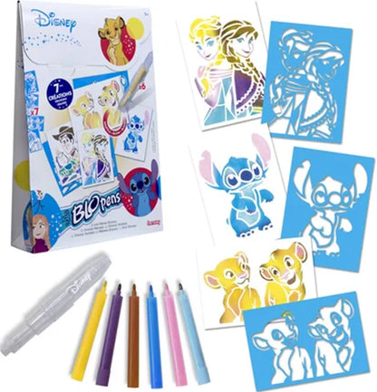 LANSAY - SPRAY-STIFT-SET BLOPENS DISNEY HEROES (FR-EN-NL-DE-ES-IT) - F/D/I