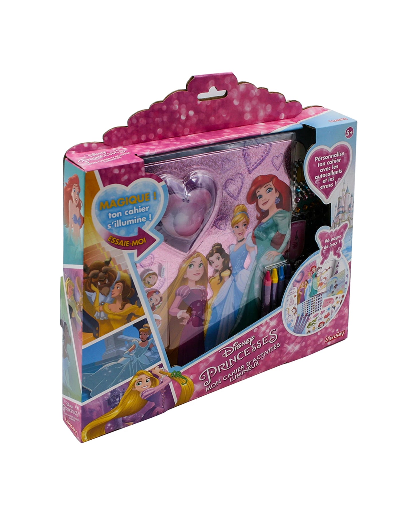 PRINCIPESSE DISNEY MON CAHIER D'ACTIVITES LUMINEUX (FR)