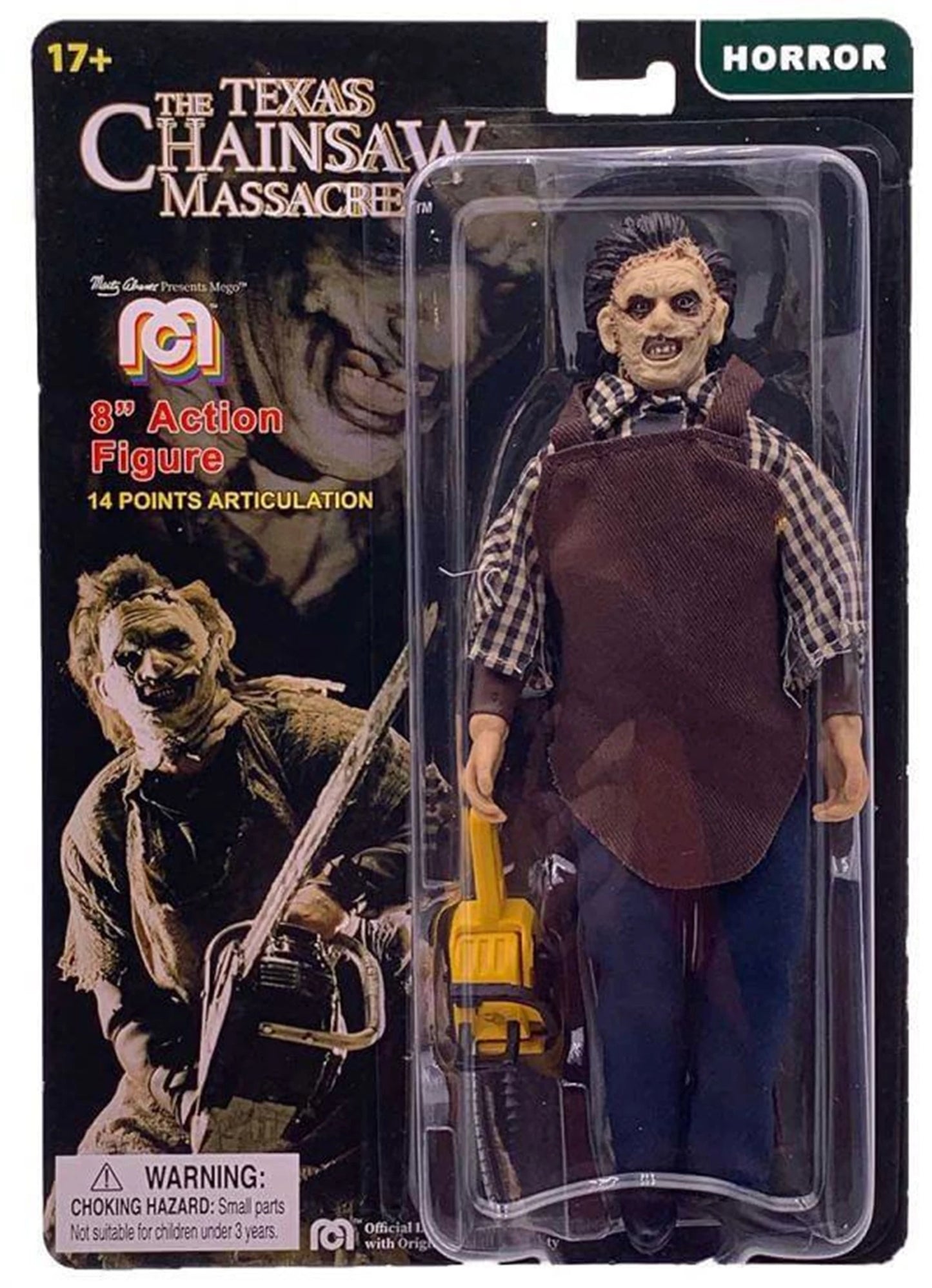 FIG. 20CM ARTICULEE LEATHERFACE TEXAS CHAINSAW MASSACRE (FR-