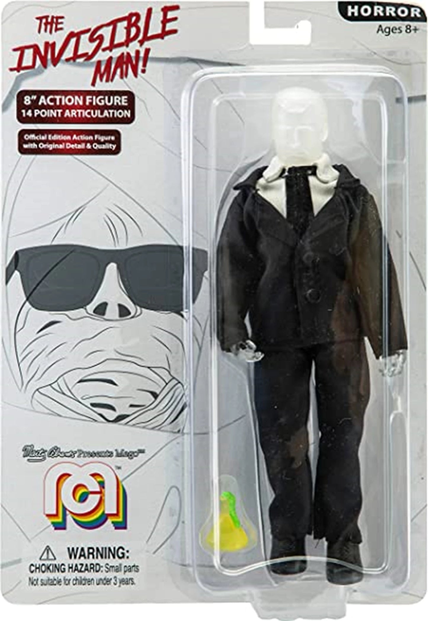 FIG. 20CM ARTICULÉE L'HOMME INVISIBLE (FR-EN)