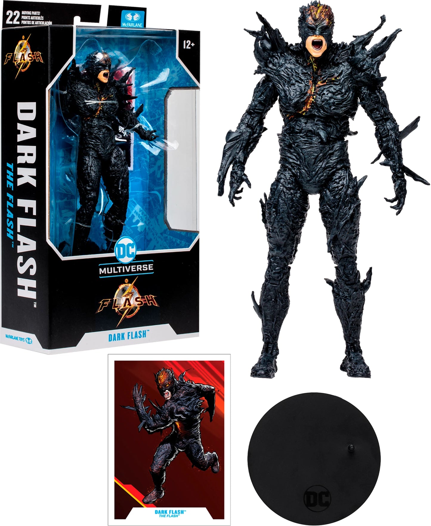 DC THE FLASH LE FILM - DARK FLASH 18CM