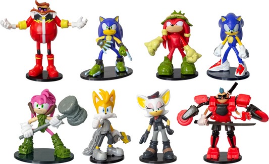 SONIC - FIG. ARTICULÉES 7,5 CM (ASSORT.)