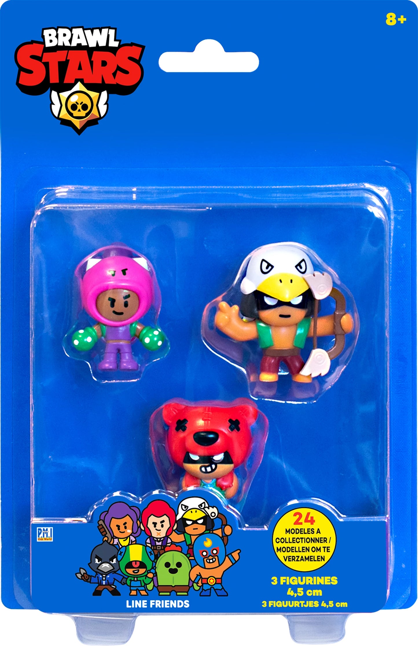 BRAWL STARS - 3 FIGURE 4,5CM VERSCHIEDENE MODELLE
