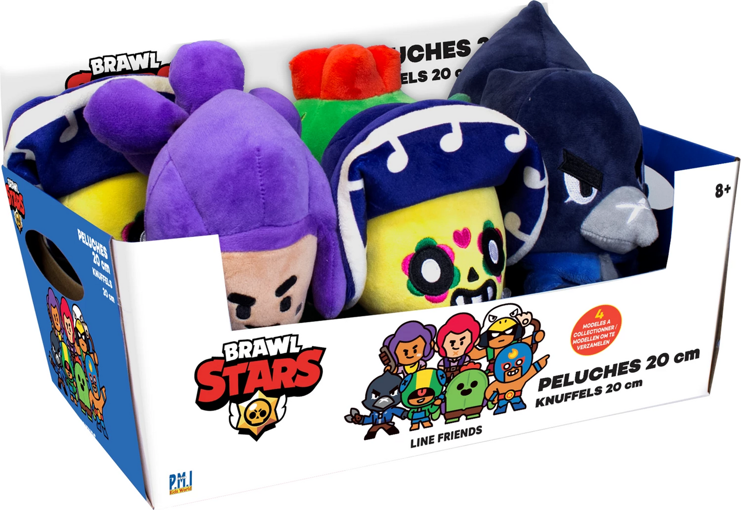 BRAWL STARS - PELUCHE 20CM MODELLI ASSORTIS