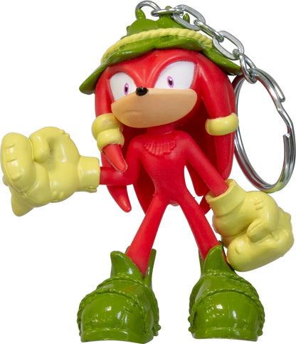 SONIC - 1 SCHLÜSSELANHÄNGER 4,5CM (SORTIERT)
