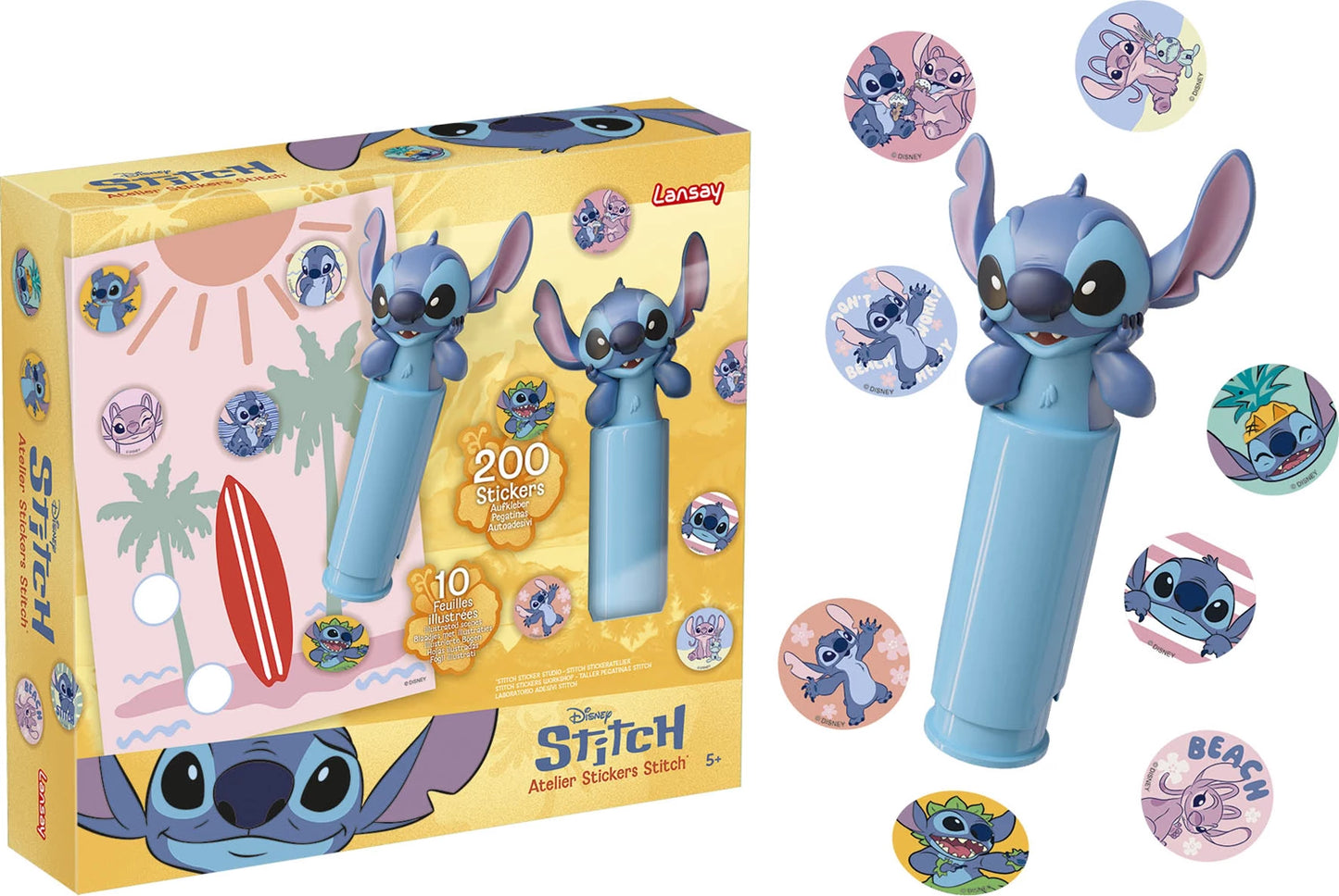 STITCH - ACTIVITÉS AUTOCOLLANTES (FR)