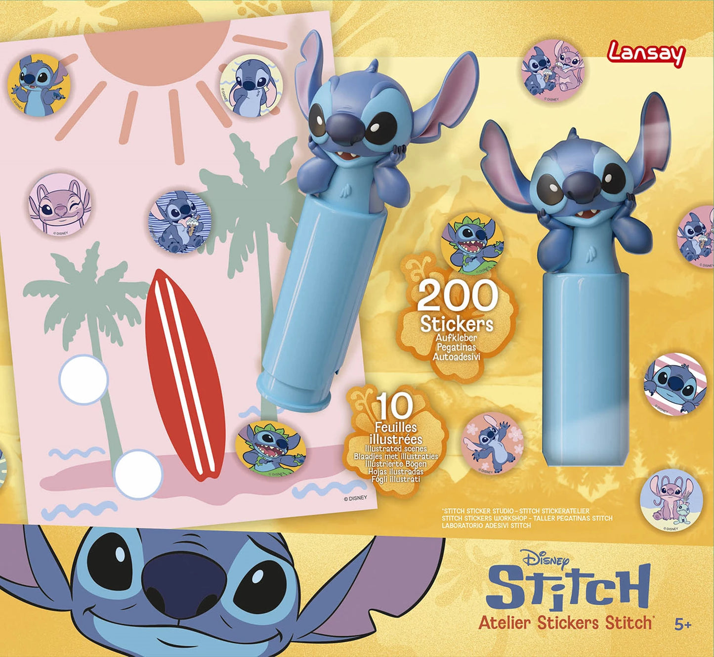 STITCH - ACTIVITÉS AUTOCOLLANTES (FR)