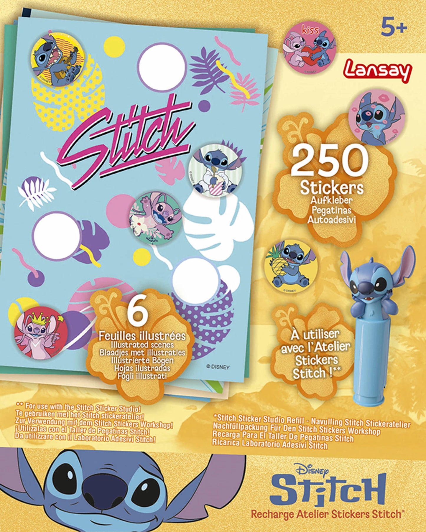 STITCH - AUTOCOLLANTS DE RECHARGE (FR)