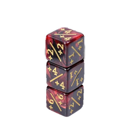 LOTTO 3 DI MODIFICATEUR POSITIF 16MM ROUGE ET NOIR (ML)