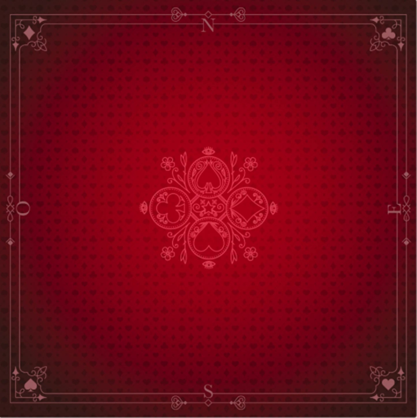 NEOPREN-SPIELMATTE 60X60CM ROT (ML)