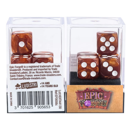 LOTTO 5 DI 6 FACES BROWN PEARL (ML)