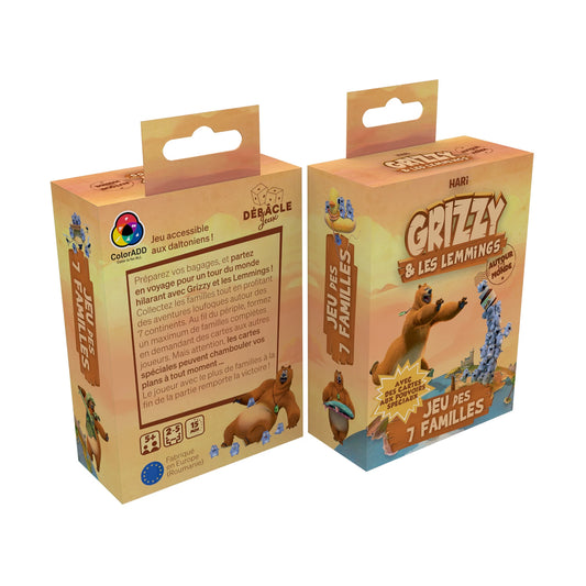 DEBACLE JEUX - GRIZZY & DIE LEMMINGE FAMILIENKARTENSPIEL (FR) - F