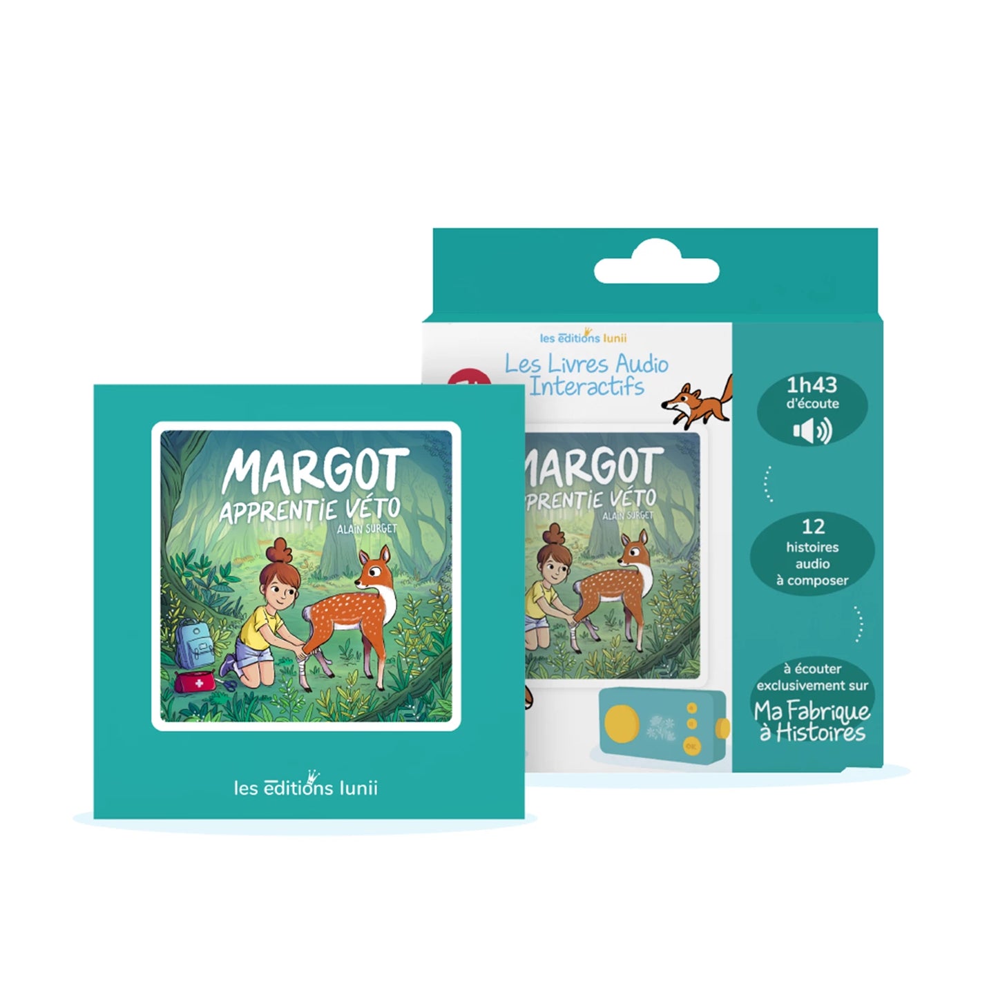 LUNII INTERAKTIVES HÖRSPIEL MARGOT, TIERÄRZTIN IN AUSBILDUNG (FR)