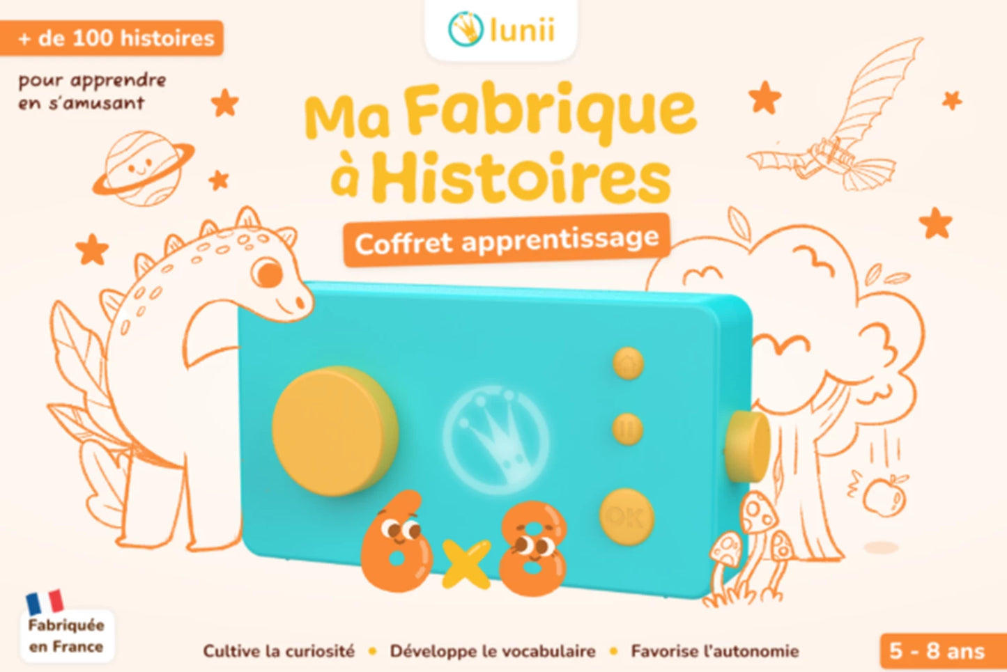 LUNII MEINE GESCHICHTENFABRIK – LERN-SPIEL-BOX