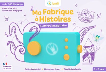 LUNII MA FABRIQUE À HISTOIRES - COFFRET CRÉATIVITÉ ET IMAGINATION