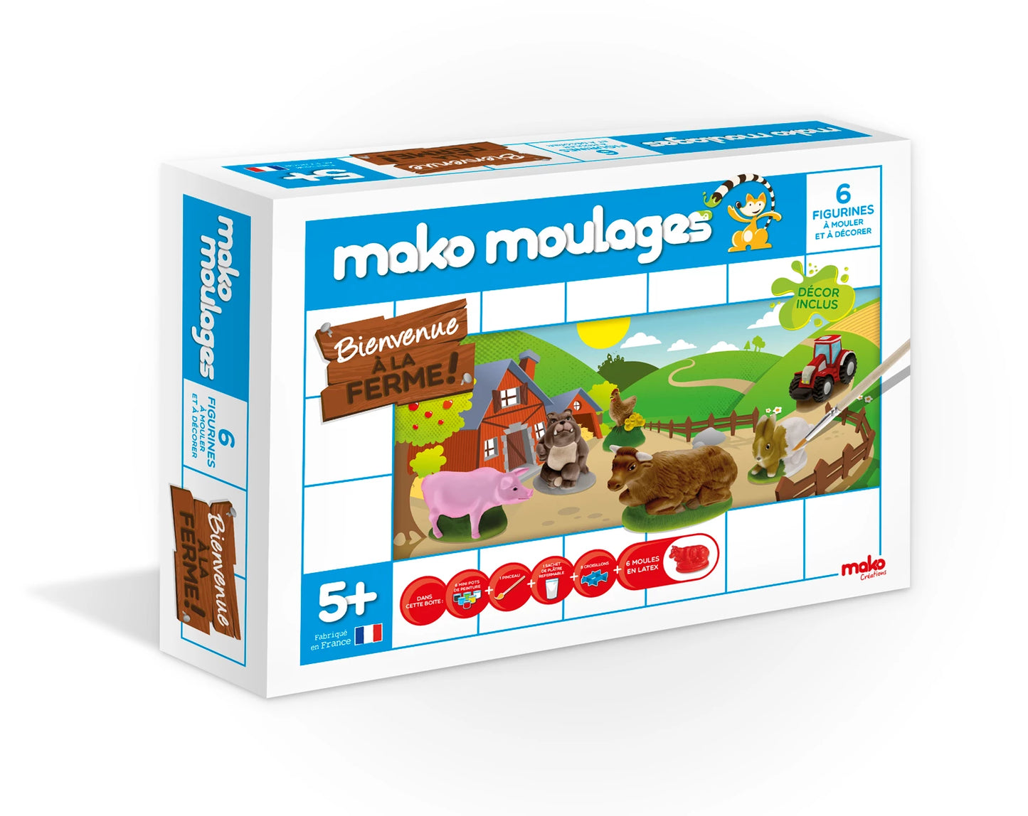 MAKO COFFRET FERME 6 FORMEN (DE)