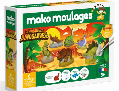 MAKO DIE WELT DER DINOSAURIER-BOX 6 FORMEN (FR)