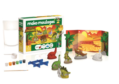 MAKO DIE WELT DER DINOSAURIER-BOX 6 FORMEN (FR)
