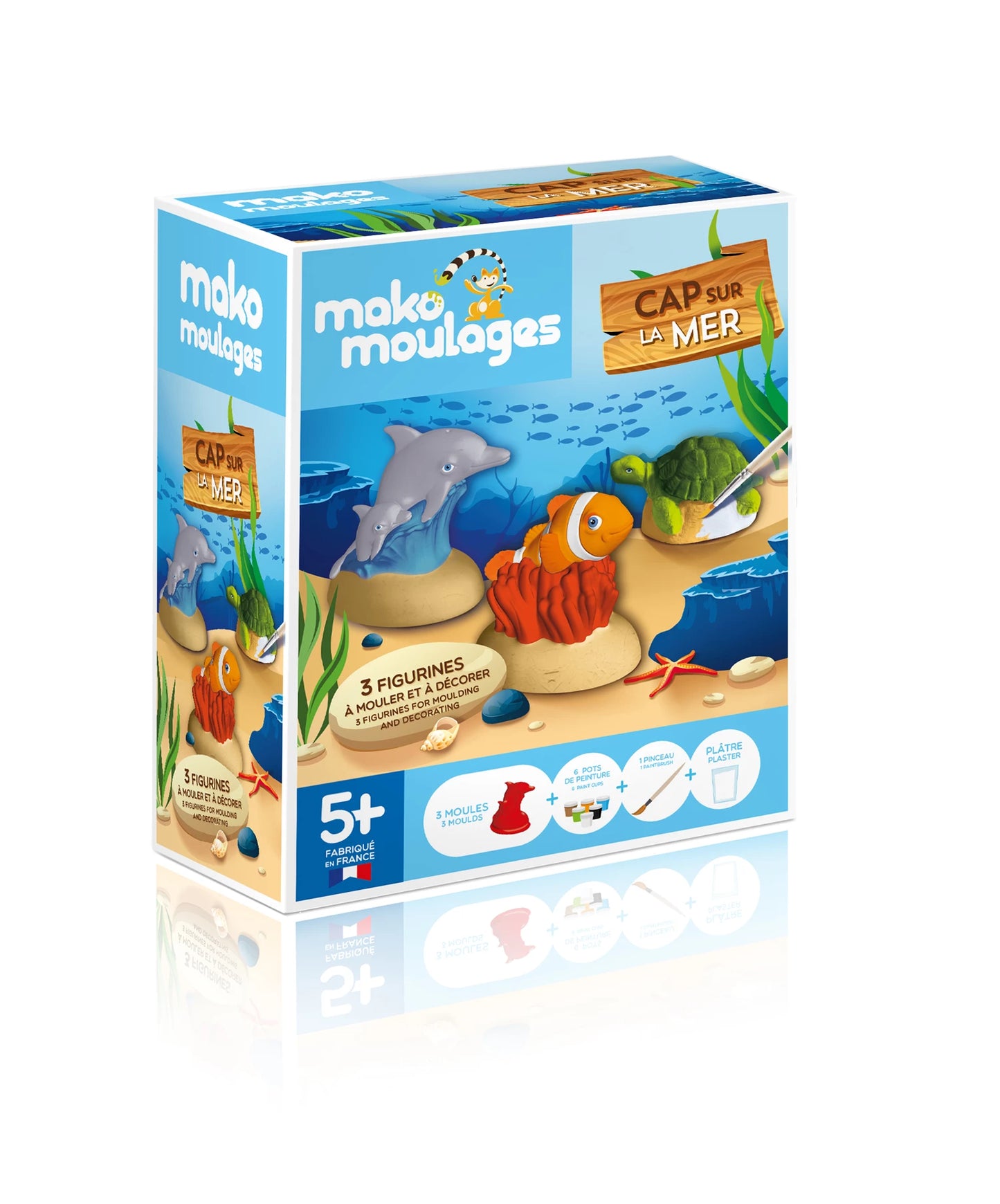MAKO KIT 3 MOULES CAP SUR LA MER (FR)