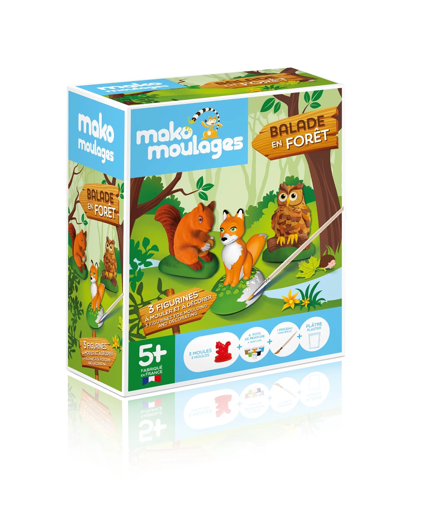 MAKO KIT 3 MOULES BALADE EN FORET (FR)